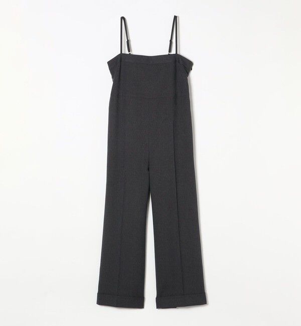 quaranciel「quaranciel:〈手洗い可能〉キャミ ワイド サロペット（セットアップ対応）」|オールインワン|