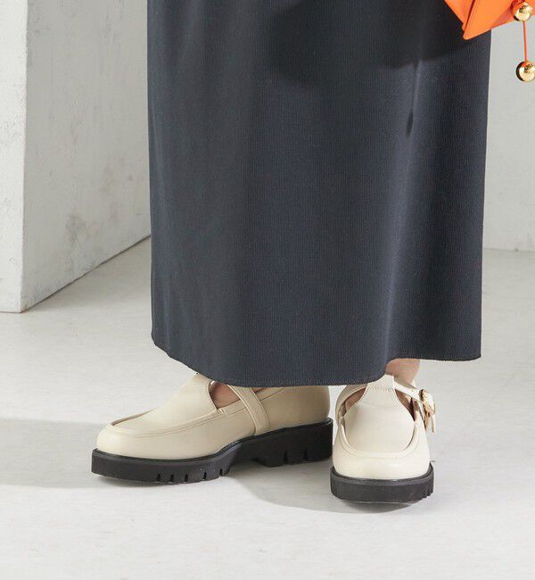 SHIPS for women「HAMON:Tストラップ シューズ（晴雨兼用）」|ローファー|