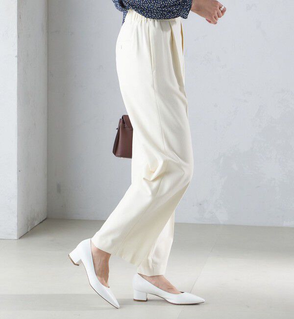 SHIPS for women「〈手洗い可能〉両面起毛 ストレート パンツ」|その他|