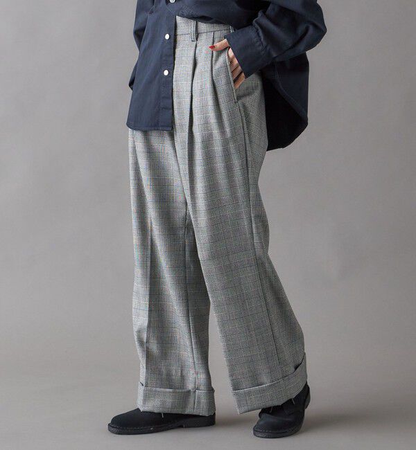 SHIPS for women「SHIPS NINE CASE:ワイド パンツ」|その他|