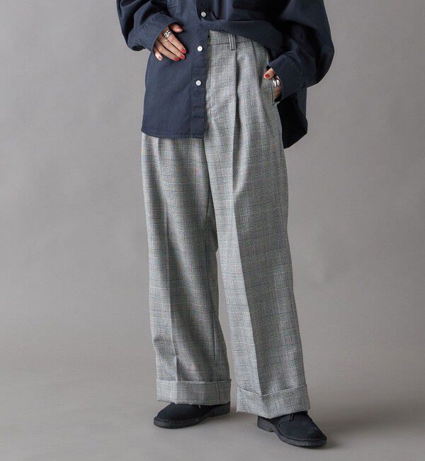 SHIPS for women「SHIPS NINE CASE:ワイド パンツ」|その他|