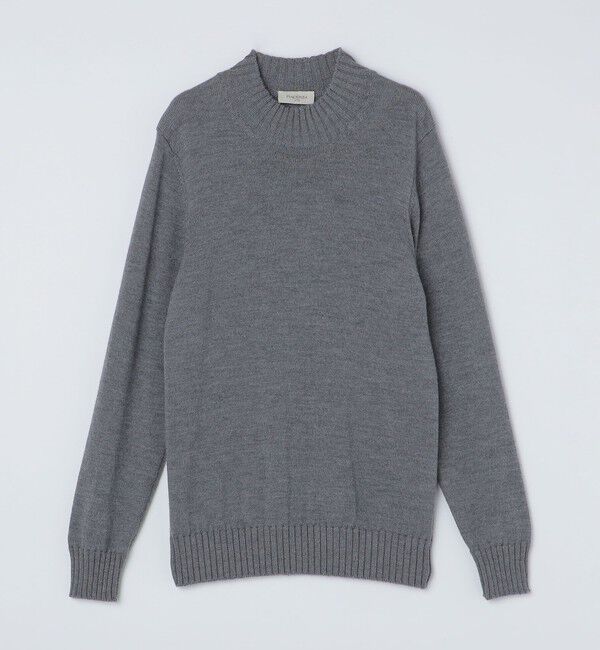 SHIPS「【SHIPS別注】PIACENZA: ウール ミドルゲージ モックネック ニット」|ニット・セーター|