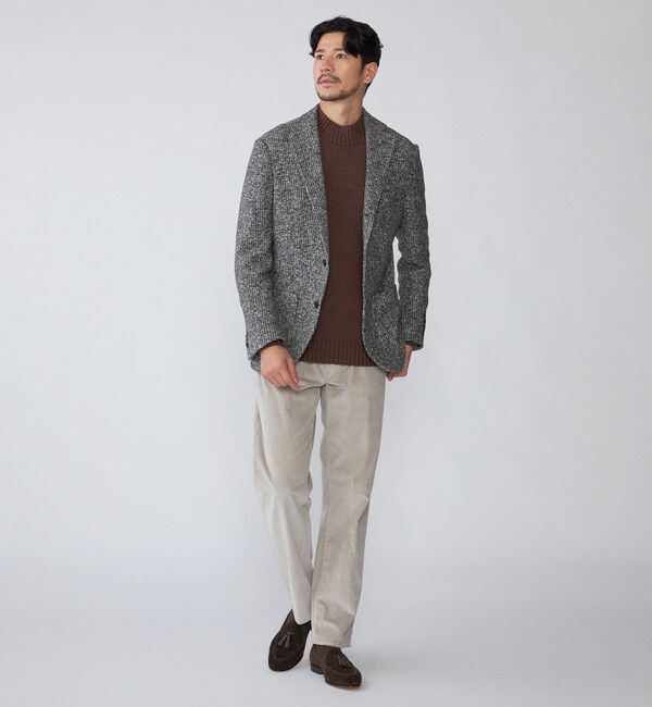 SHIPS「【SHIPS別注】PIACENZA: ウール ミドルゲージ モックネック ニット」|ニット・セーター|