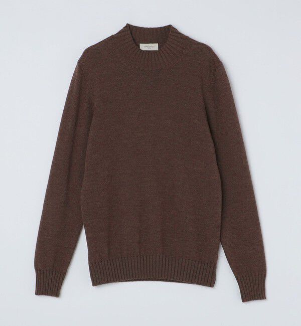 SHIPS「【SHIPS別注】PIACENZA: ウール ミドルゲージ モックネック ニット」|ニット・セーター|