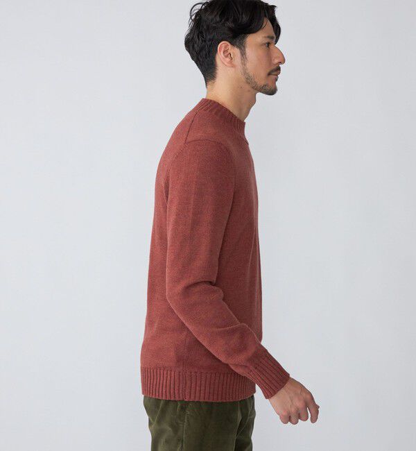 SHIPS「【SHIPS別注】PIACENZA: ウール ミドルゲージ モックネック ニット」|ニット・セーター|