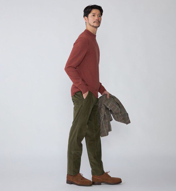 SHIPS「【SHIPS別注】PIACENZA: ウール ミドルゲージ モックネック ニット」|ニット・セーター|