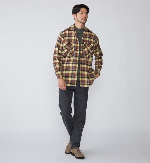 SHIPS「【SHIPS別注】PIACENZA: ウール ミドルゲージ モックネック ニット」|ニット・セーター|