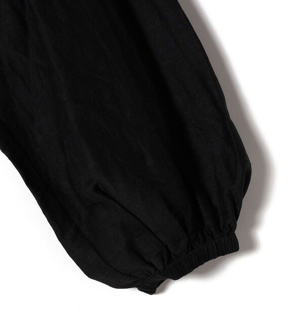 SHIPS for women「〈手洗い可能〉リネン混 シアー ギャザー ブルゾン」|ブルゾン・スタジャン|