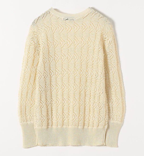 quaranciel「quaranciel:〈手洗い可能〉バルキー レース ニット」|ニット・セーター|