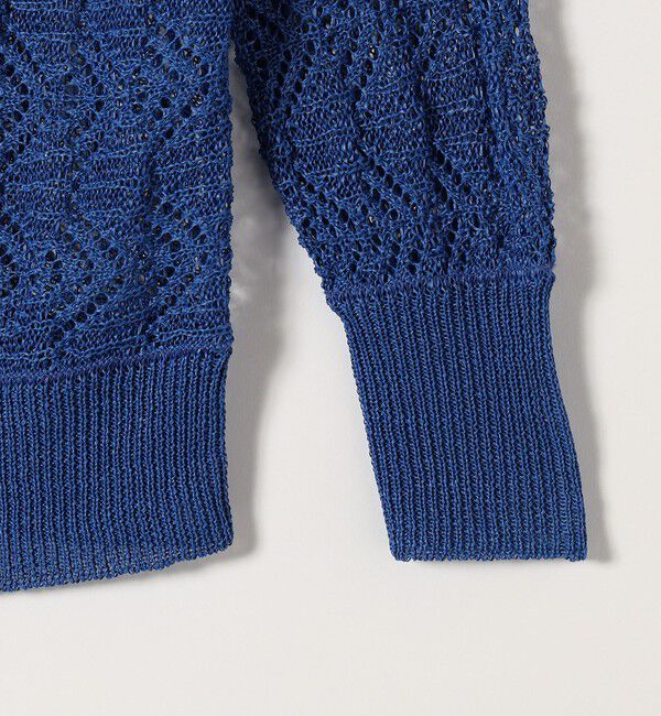 quaranciel「quaranciel:〈手洗い可能〉バルキー レース ニット」|ニット・セーター|