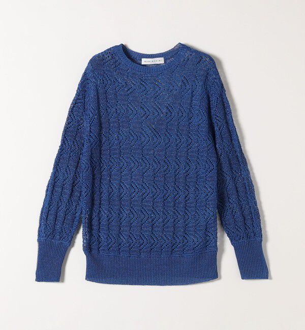 quaranciel「quaranciel:〈手洗い可能〉バルキー レース ニット」|ニット・セーター|