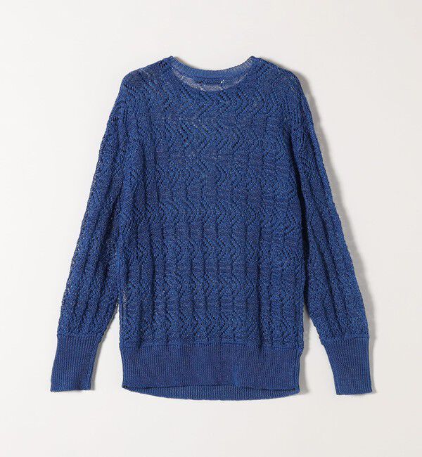 quaranciel「quaranciel:〈手洗い可能〉バルキー レース ニット」|ニット・セーター|