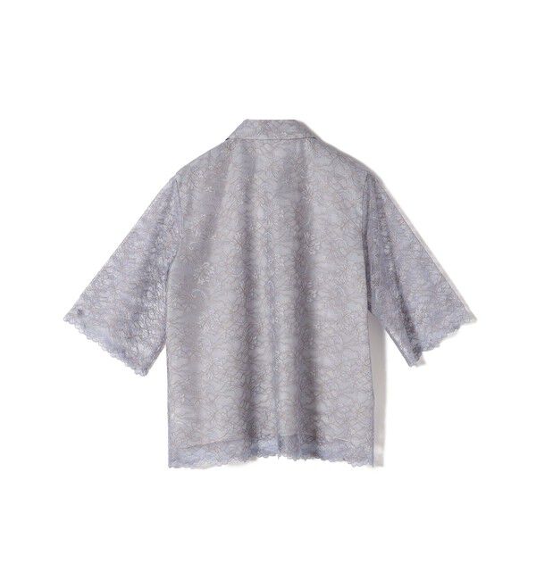 SHIPS for women「〈手洗い可能〉ラッセル レース シャツ」|シャツ・ブラウス|