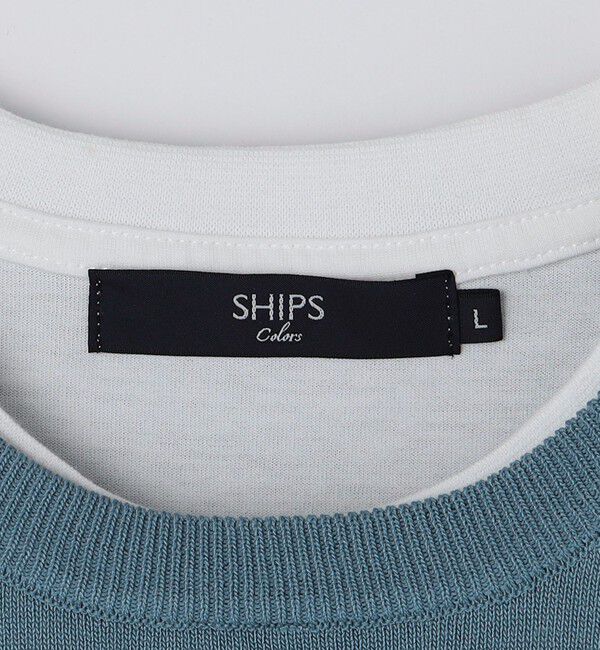 SHIPS Colors 「SHIPS Colors:〈洗濯機可能〉ベスト Tシャツ アンサンブル◇」|ニット・セーター|