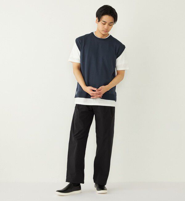 SHIPS Colors 「SHIPS Colors:〈洗濯機可能〉ベスト Tシャツ アンサンブル◇」|ニット・セーター|