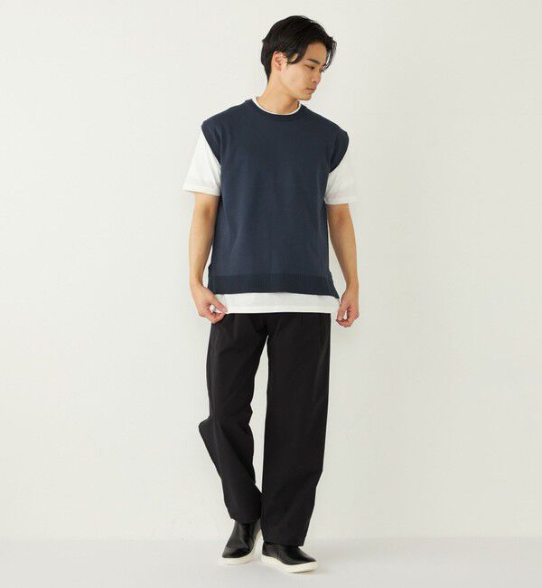 SHIPS Colors 「SHIPS Colors:〈洗濯機可能〉ベスト Tシャツ アンサンブル◇」|ニット・セーター|