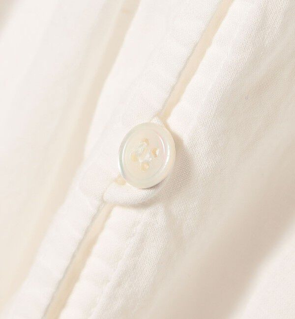 SHIPS any「bon_meur:〈洗濯機可能〉ジオメトリック エンブロイダリー シャーリング ブラウス」|シャツ・ブラウス|