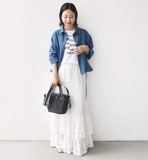 SHIPS for women「【WEB限定】テープ ショルダー ドロスト バッグ」|ショルダー・メッセンジャー|