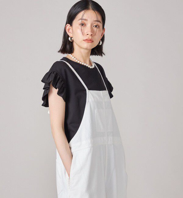 SHIPS for women「SHIPS NINE CASE:〈洗濯機可能〉カツラギ サロペット」|オールインワン|