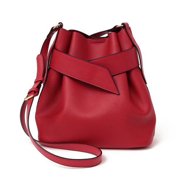 SHIPS any「SHIPS any: ベルト デザイン 巾着 ショルダー バッグ」|ショルダー・メッセンジャー|