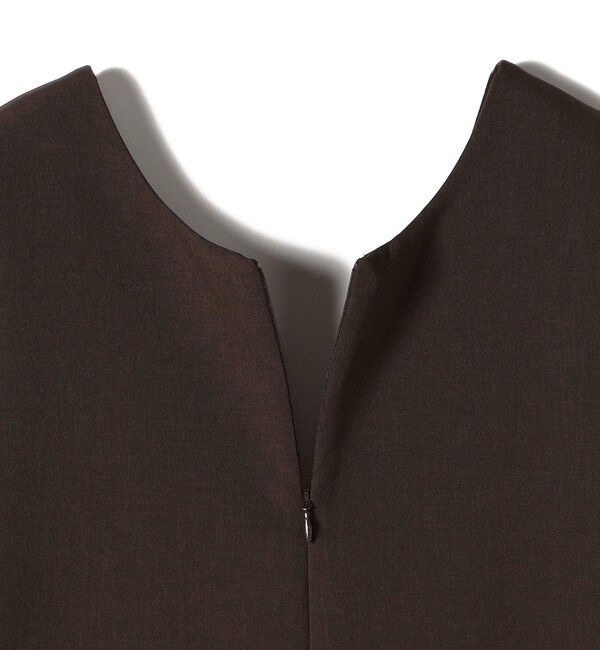 SHIPS for women「〈手洗い可能〉ハイカウント ダブルクロス オールインワン」|オールインワン|