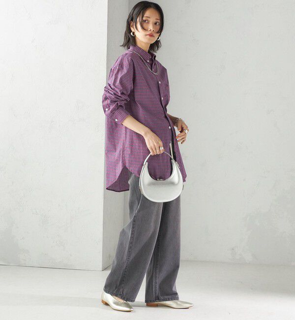 SHIPS for women「【SHIPS別注】LOGAN KNITTING MILLS:〈洗濯機可能〉チェック シャツ」|シャツ・ブラウス|