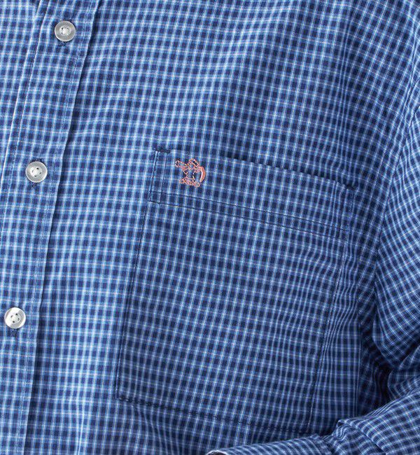 SHIPS for women「【SHIPS別注】LOGAN KNITTING MILLS:〈洗濯機可能〉チェック シャツ」|シャツ・ブラウス|