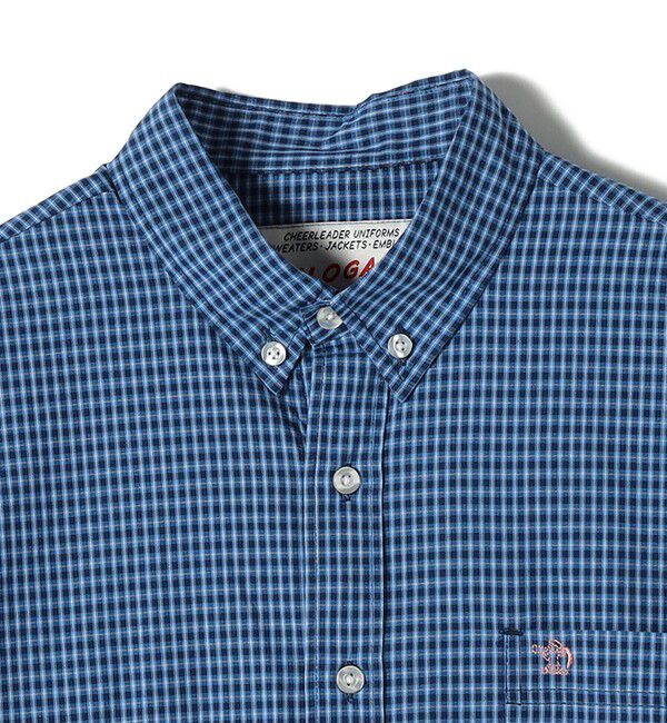 SHIPS for women「【SHIPS別注】LOGAN KNITTING MILLS:〈洗濯機可能〉チェック シャツ」|シャツ・ブラウス|