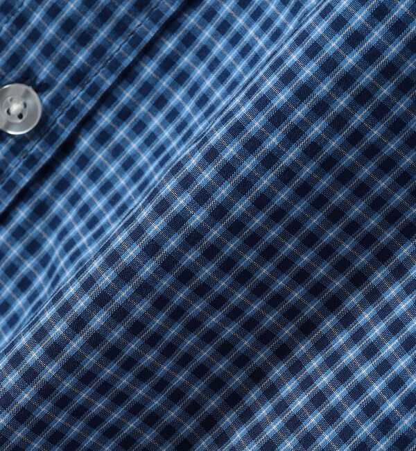 SHIPS for women「【SHIPS別注】LOGAN KNITTING MILLS:〈洗濯機可能〉チェック シャツ」|シャツ・ブラウス|