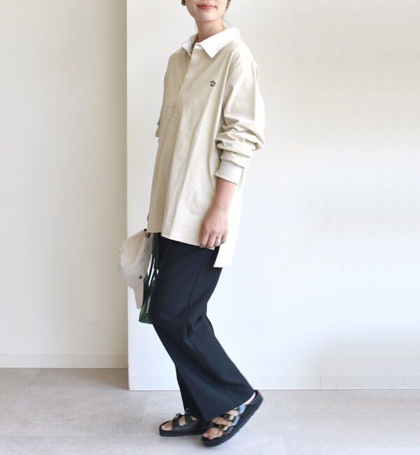 SHIPS for women「【SHIPS別注】LOGAN KNITTING MILLS:〈洗濯機可能〉ラガー シャツ」|Tシャツ・カットソー|