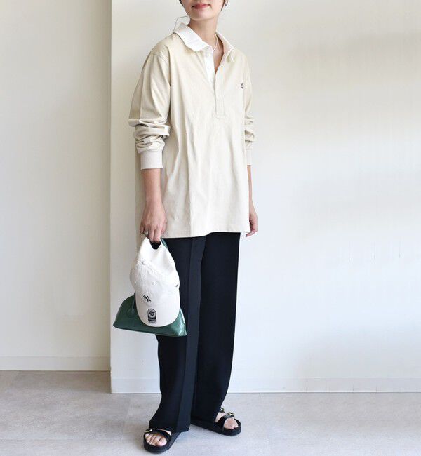 SHIPS for women「【SHIPS別注】LOGAN KNITTING MILLS:〈洗濯機可能〉ラガー シャツ」|Tシャツ・カットソー|