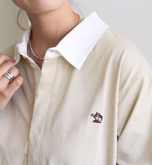 SHIPS for women「【SHIPS別注】LOGAN KNITTING MILLS:〈洗濯機可能〉ラガー シャツ」|Tシャツ・カットソー|