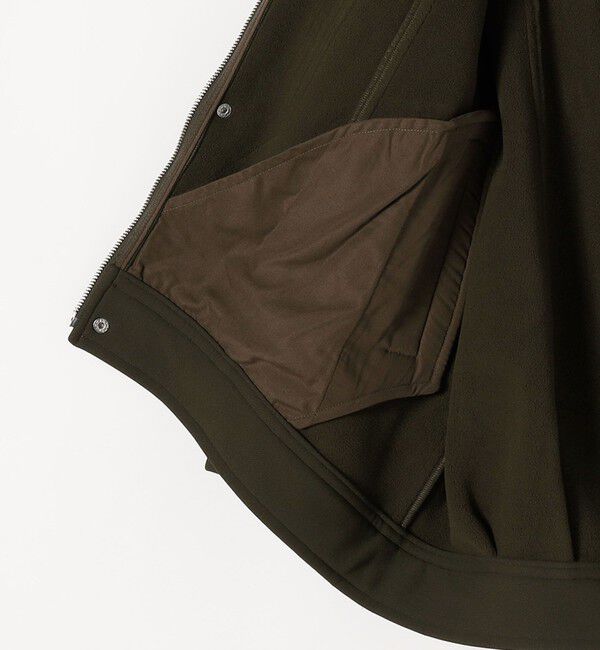 quaranciel「quaranciel:〈洗濯機可能〉ダンボール 裏起毛 コクーン オーバー シャツ ジャケット」|ブルゾン・スタジャン|