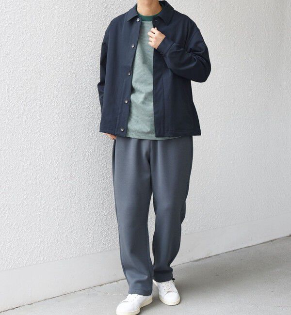 SHIPS any「SHIPS any: クリア ダンボール スピンドル イージーパンツ(セットアップ対応)◇」|チノ|