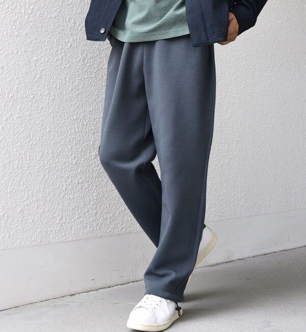 SHIPS any「SHIPS any: クリア ダンボール スピンドル イージーパンツ(セットアップ対応)◇」|チノ|