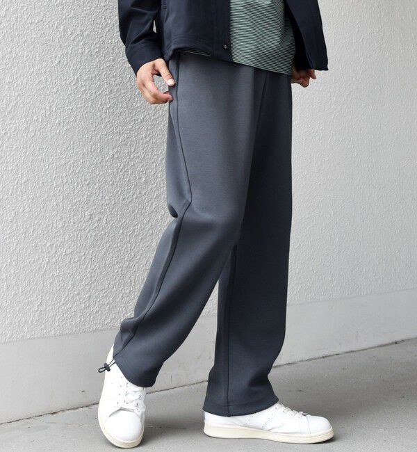 SHIPS any「SHIPS any: クリア ダンボール スピンドル イージーパンツ(セットアップ対応)◇」|チノ|