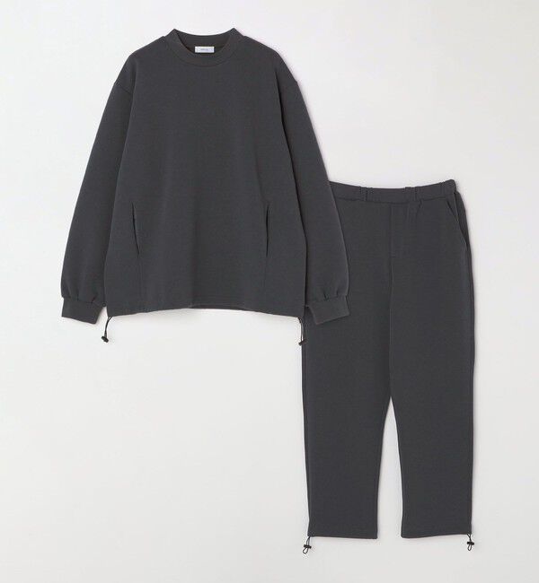 SHIPS any「SHIPS any: クリア ダンボール スピンドル イージーパンツ(セットアップ対応)◇」|チノ|