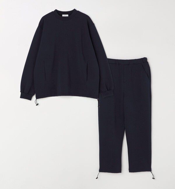 SHIPS any「SHIPS any: クリア ダンボール スピンドル イージーパンツ(セットアップ対応)◇」|チノ|