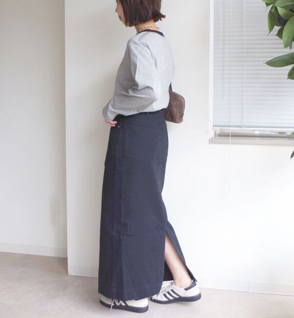 SHIPS for women「【WEB限定】〈洗濯機可能〉レース ナンバリング リンガー TEE」|Tシャツ・カットソー|