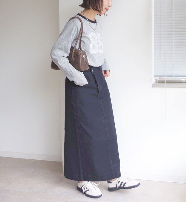 SHIPS for women「【WEB限定】〈洗濯機可能〉レース ナンバリング リンガー TEE」|Tシャツ・カットソー|