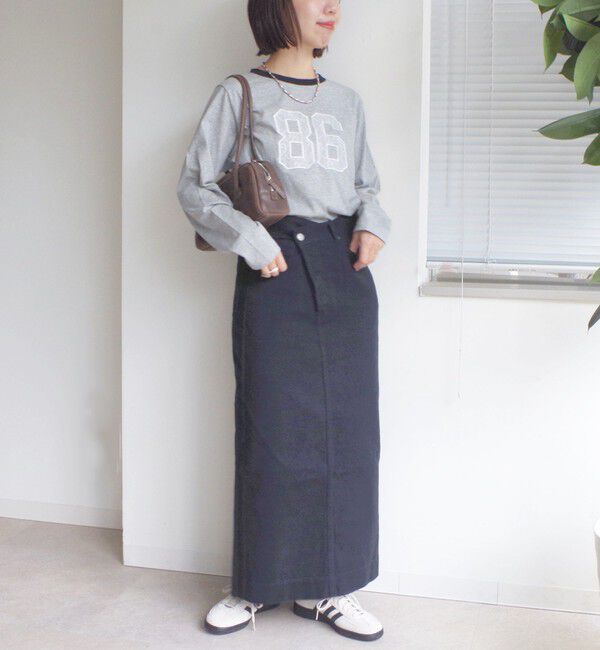 SHIPS for women「【WEB限定】〈洗濯機可能〉レース ナンバリング リンガー TEE」|Tシャツ・カットソー|