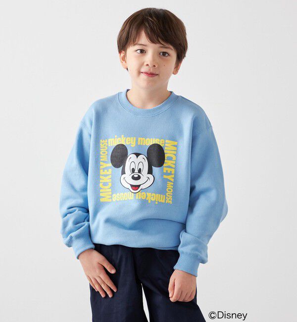 SHIPS any「【SHIPS any別注】GOOD ROCK SPEED/ミッキーマウス/プリント スウェット<KIDS>」|スウェット・ジャージ|