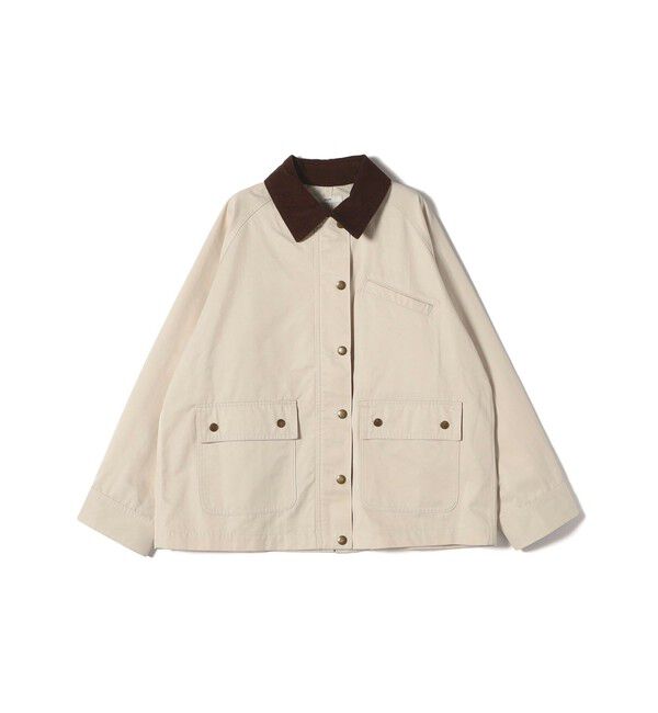 SHIPS for women「〈洗濯機可能〉テント シルエット ワーク ジャケット」|その他|