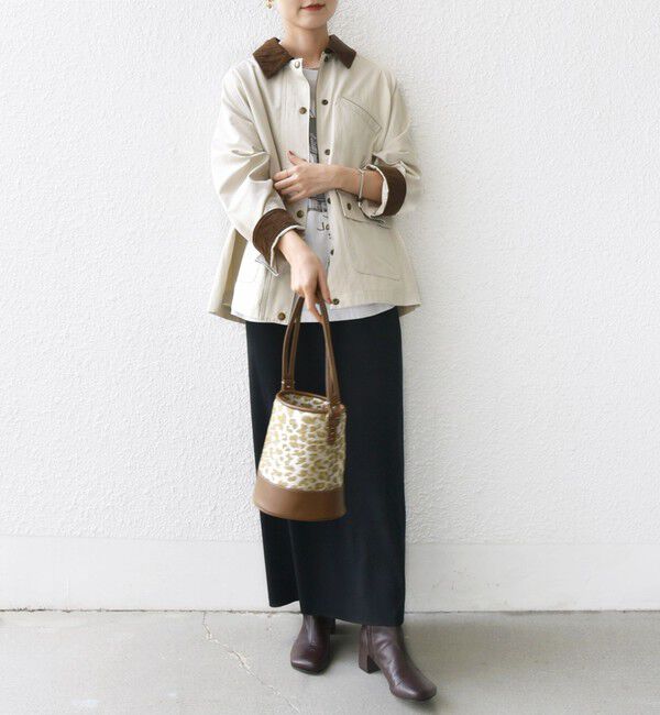 SHIPS for women「〈洗濯機可能〉テント シルエット ワーク ジャケット」|その他|