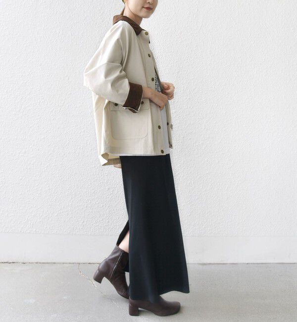 SHIPS for women「〈洗濯機可能〉テント シルエット ワーク ジャケット」|その他|