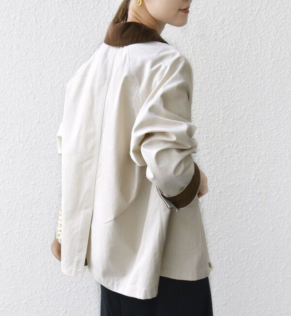 SHIPS for women「〈洗濯機可能〉テント シルエット ワーク ジャケット」|その他|