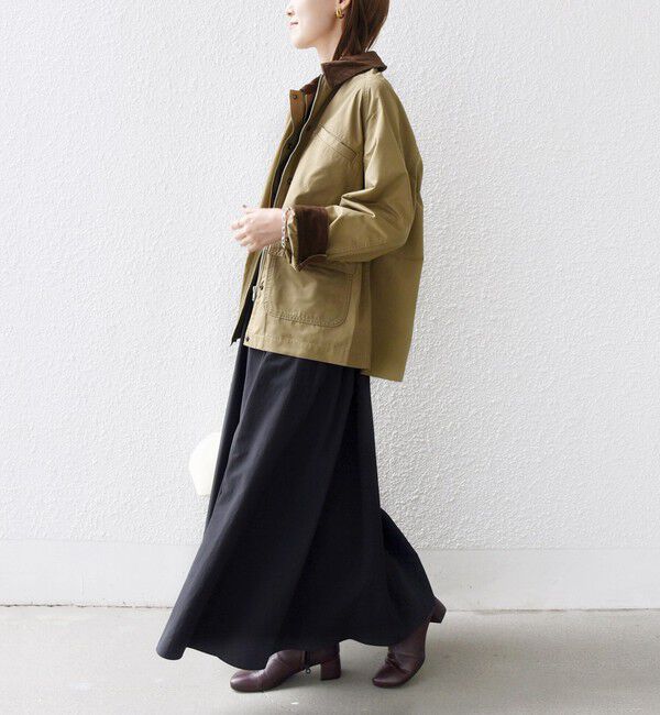 SHIPS for women「〈洗濯機可能〉テント シルエット ワーク ジャケット」|その他|