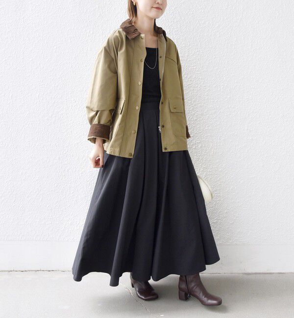 SHIPS for women「〈洗濯機可能〉テント シルエット ワーク ジャケット」|その他|