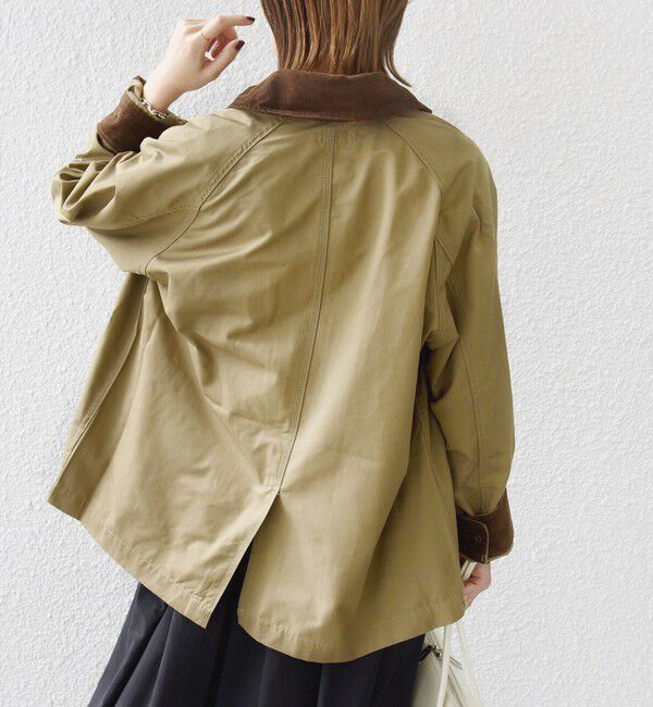 SHIPS for women「〈洗濯機可能〉テント シルエット ワーク ジャケット」|その他|