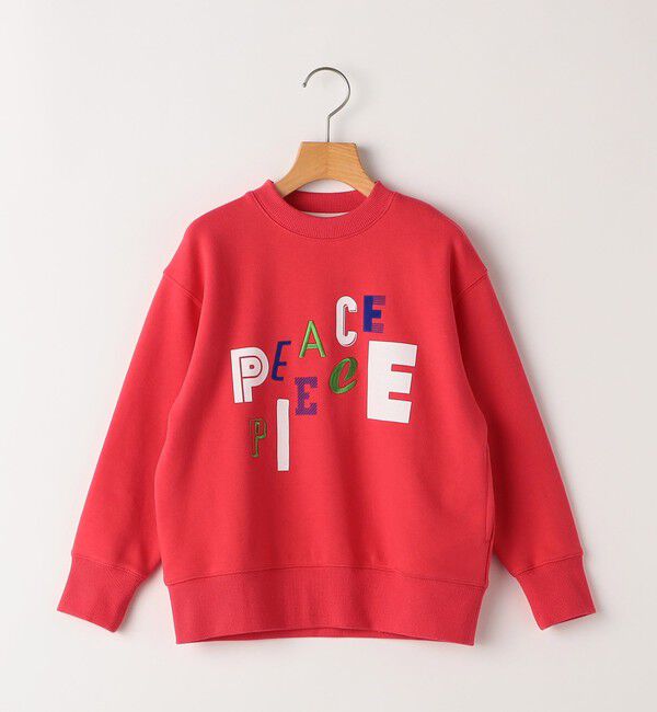 SHIPS KIDS「【SHIPS KIDS別注】ARCH＆LINE:140～160cm / グラフィック スウェット」|スウェット・ジャージ|レッド系